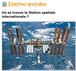 Où se trouve l'ISS ?